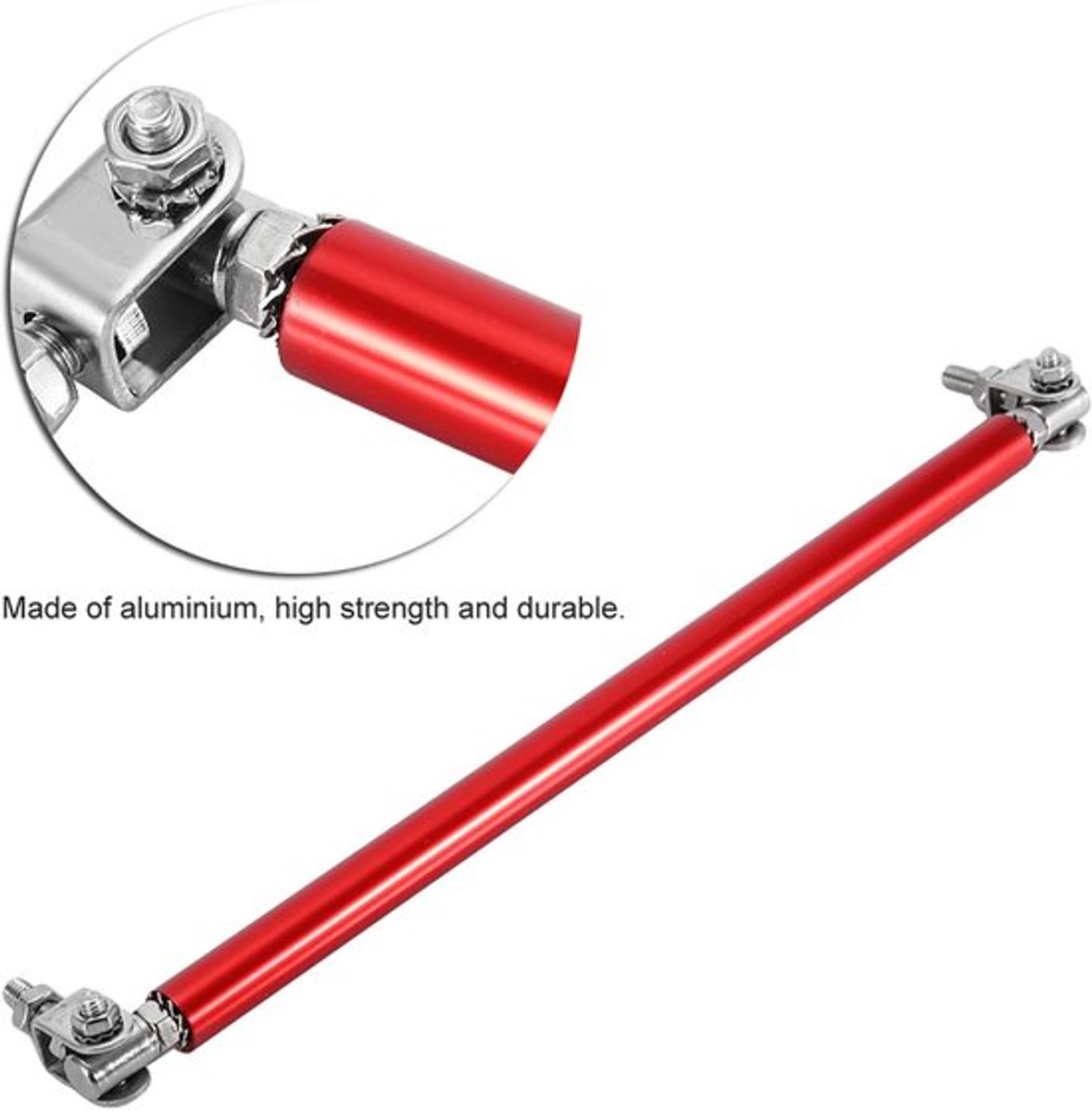 Bumper Splitter Verstelbaar - 20cm Steunstang - Aluminium Constructie - Lichtgewicht Ontwerp - Multifunctioneel - Eenvoudige Installatie - Auto Splitter