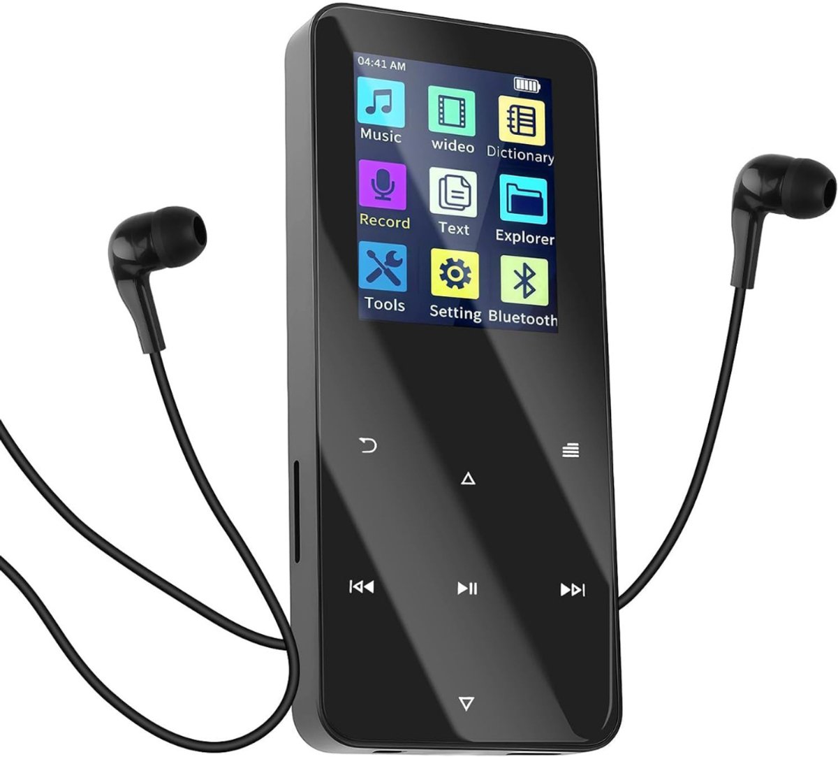 Zavio® MP3 Speler Bluetooth - MP4 Speler - Muziek Speler