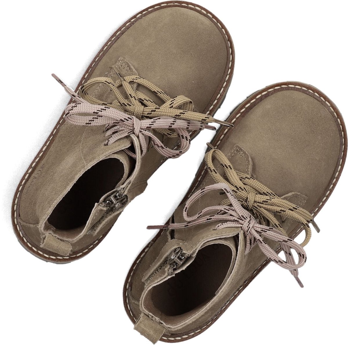 Du Loua Du Charly Boots Meisjes - Zand - Maat 26