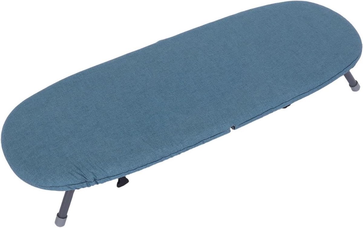 Draagbare Strijkplank - Mini Strijkplank Reisstrijkplank - Snel Strijken - Met Strijkijzerhouder - 817 x 305 cm - Grijs