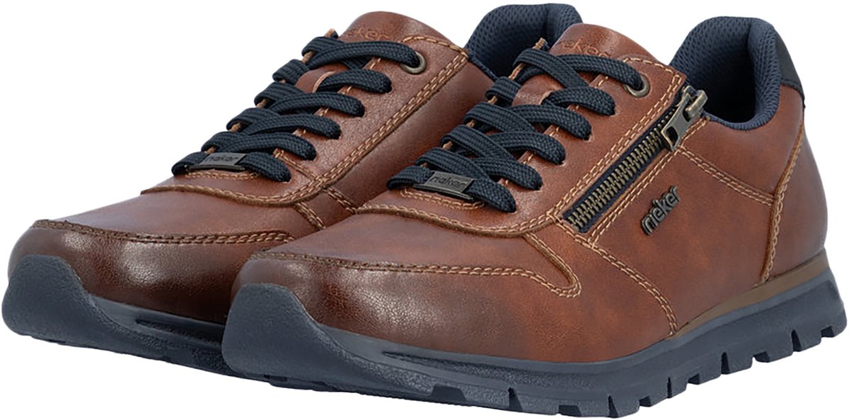 Lage leren sneakers