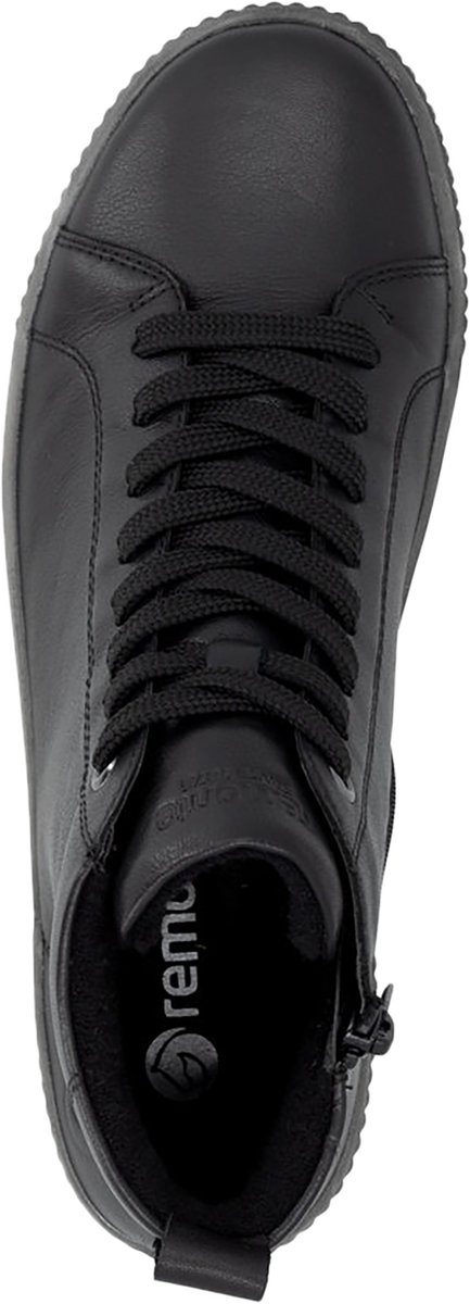 Hoge leren sneakers