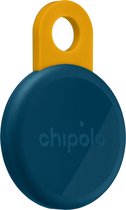Chipolo LOOP – Bluetooth Tracker & KeyFinder – Oplaadbaar & Waterdicht - Compatibel met Apple Find My & Google Find Hub – 125 dB – Deep Sunset - 1 Pack