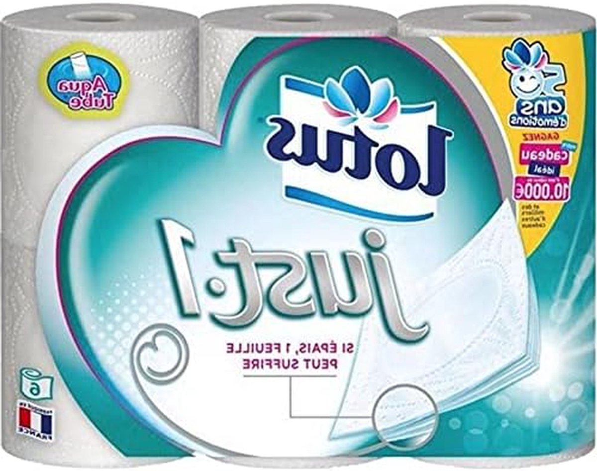 Keukenrollen - Papierrollen huishoud - Schoonmaken en afdrogen - Biologisch afbreekbaar - 6 rollen - Wit