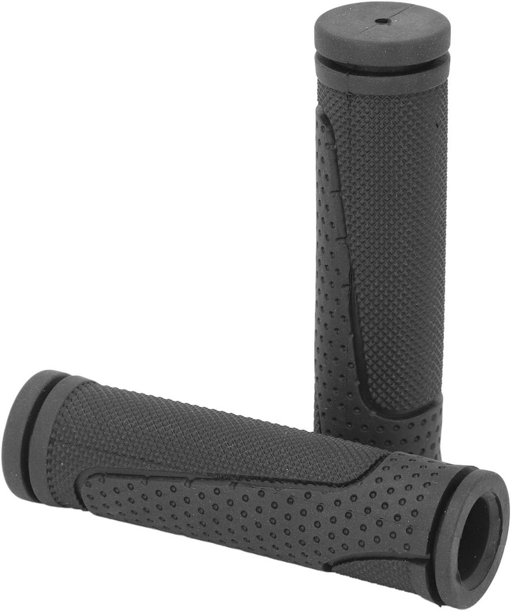 Fietsstuurgrepen - Handvatten - Comfortabel Fietsen - Schokabsorberend Ergonomisch - 120 mm Lengte - Zwart