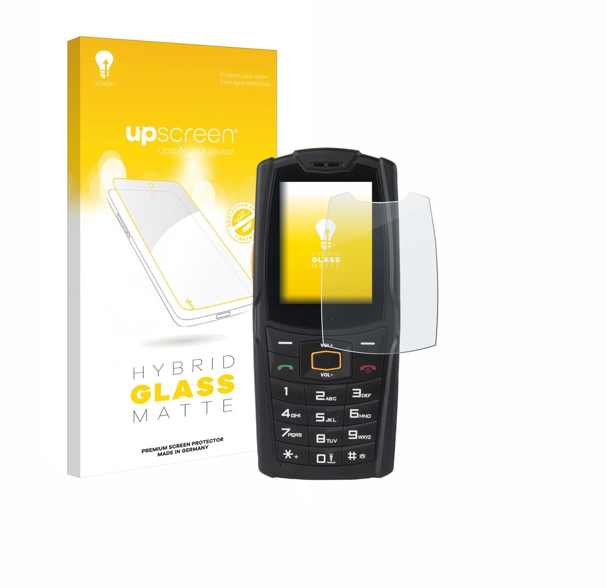 upscreen - Screenprotector voor AGM M6 - Folie Beschermfolie Beschermglas matte