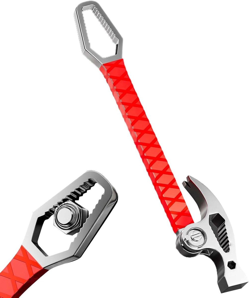 Rechte Klauwhamer - Multifunctionele Hamer - Huishoudelijk Onderhoud - Antislip Handgreep - 32x13x1.2 cm - Niet gespecificeerd