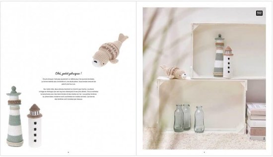 Ricorumi Haakboek - Amigurumi Patronen - Hobby Creatie - Maritieme Thema - 8 Modellen - Wit — afbeelding 2