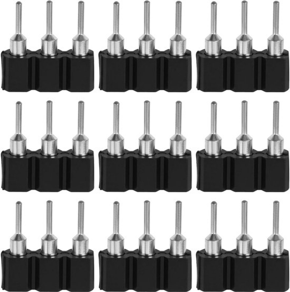 Transistor Socket 40 Stuks - 3Pin/2.54mm - Compatibel met Fuzz Gitaareffectpedalen - Geschikt voor PCB/Vero-boards - Plug-in Ontwerp - Duurzaam Materiaal - Transistorhouder