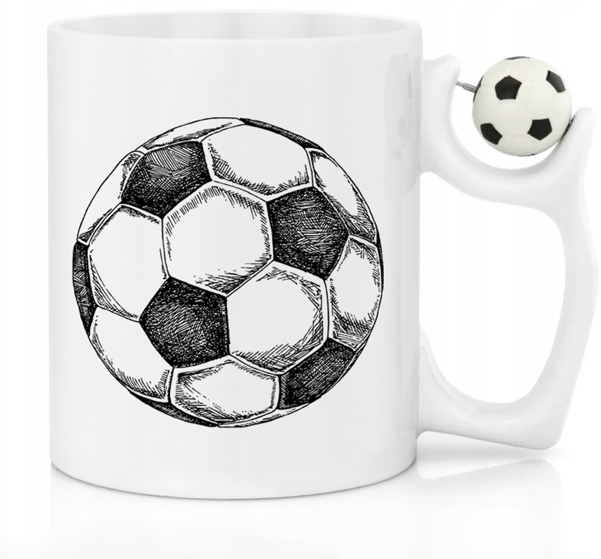 Voetbal Mok 330ml - Perfect cadeau voor voetballiefhebbers
