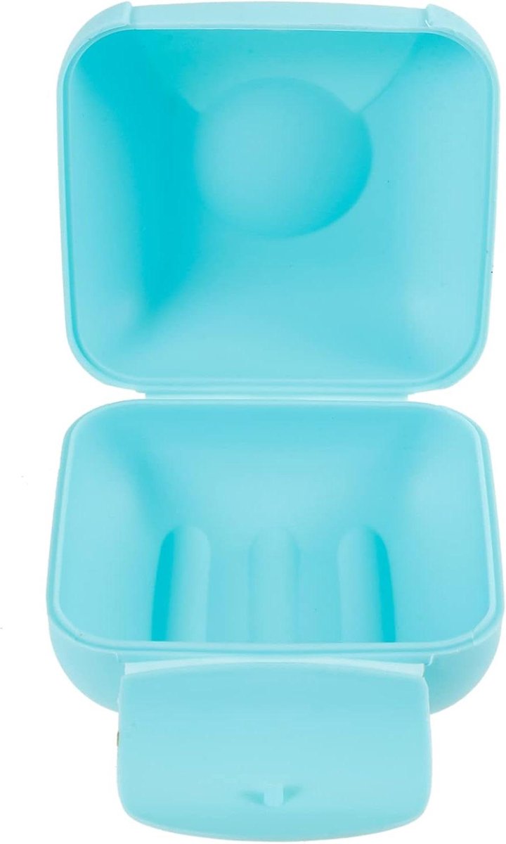 Menstruatiecup Opbergdoos - Cup Houder Verpakking - Hygiënisch Opbergen - Draagbaar Lichtgewicht Ontwerp - 7x7x4 cm - Wit