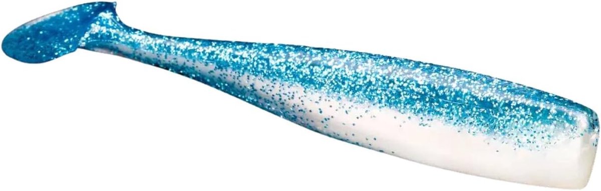 Kunst Aas - Shaker Vissen - Vissen Vangen - Speciaal Kunststof - 8 Stuks 11 cm - Baby Blue Shad