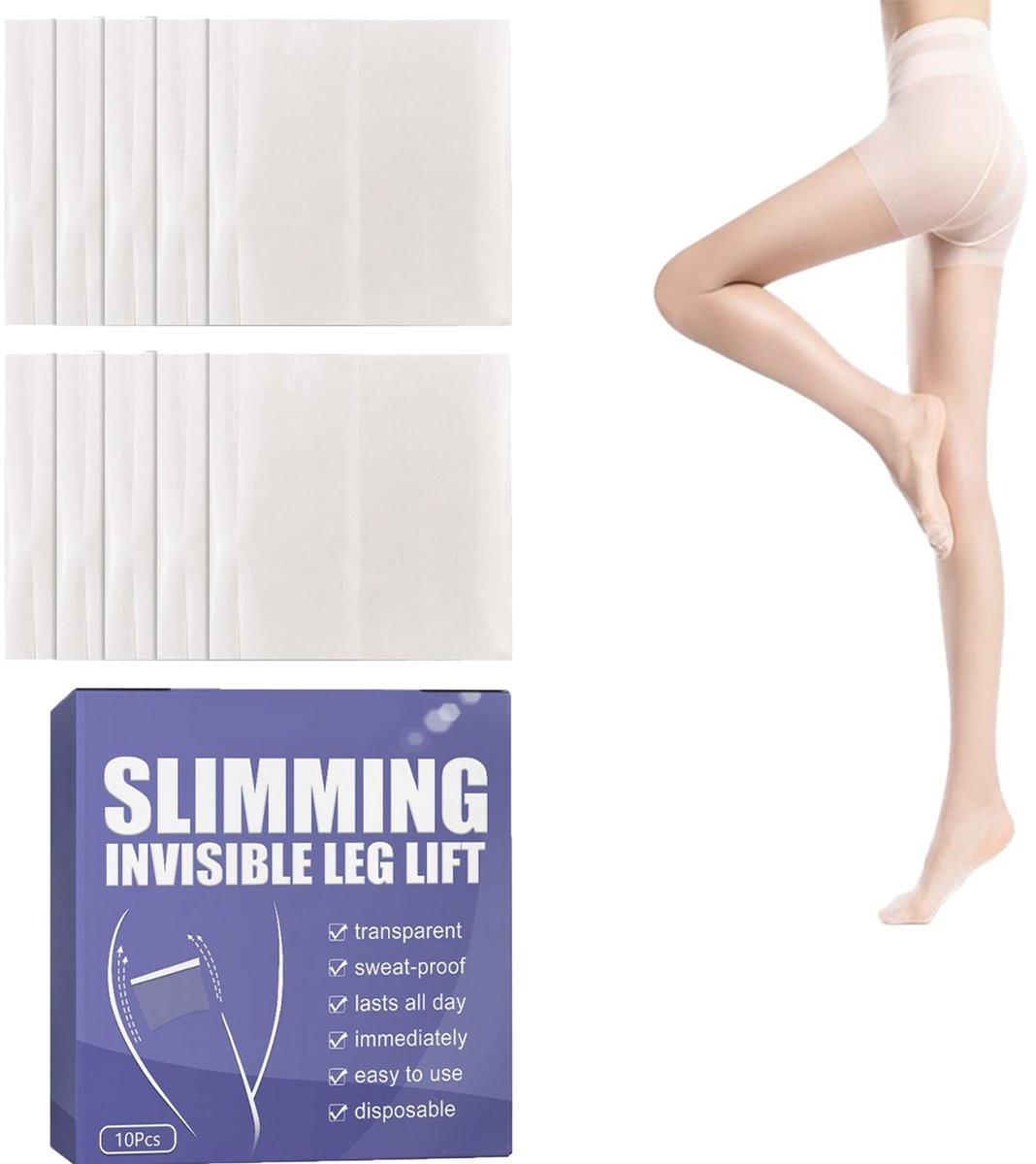 Omgoods - Thigh Lift Tapes Set voor Versteviging van de Dijen