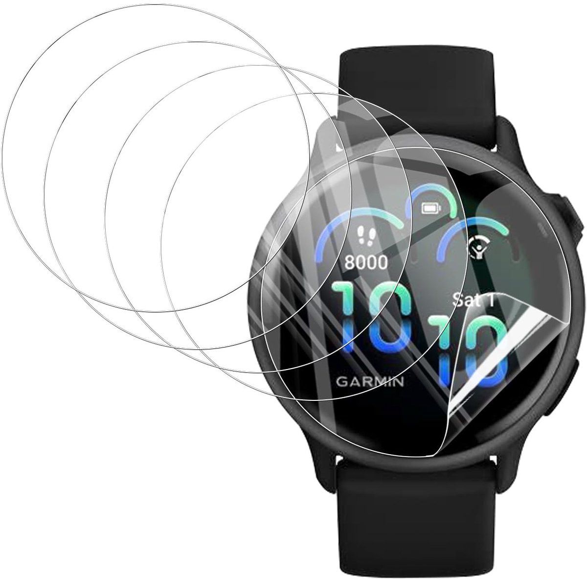 Omgoods - Displaybeschermfolie voor Garmin Vivoactive 5/Vivoactive 6