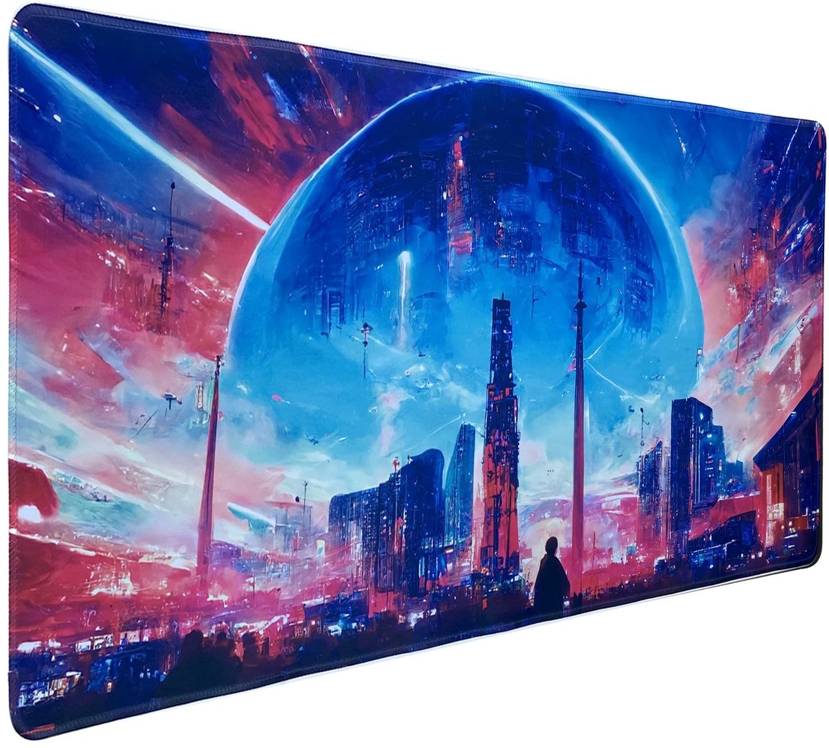 Omgoods - Uitgebreide Gaming Muismat 90x40cm met Antislip Onderzijde