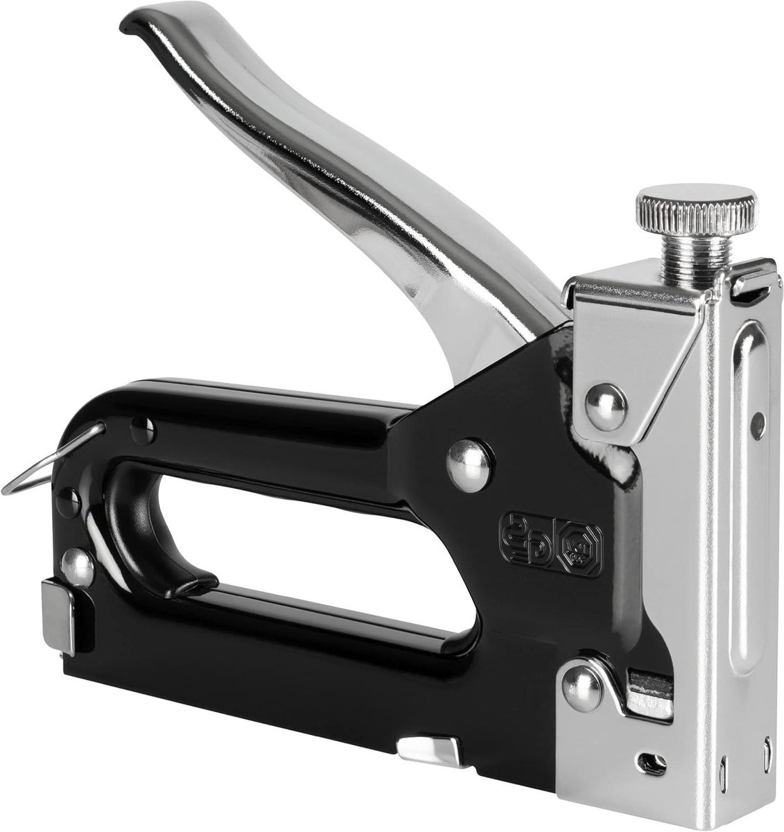 Handtacker - Nietpistool - Decoratiewerk - Instelbare Slagkracht - Type 53 6-14mm - Zwart