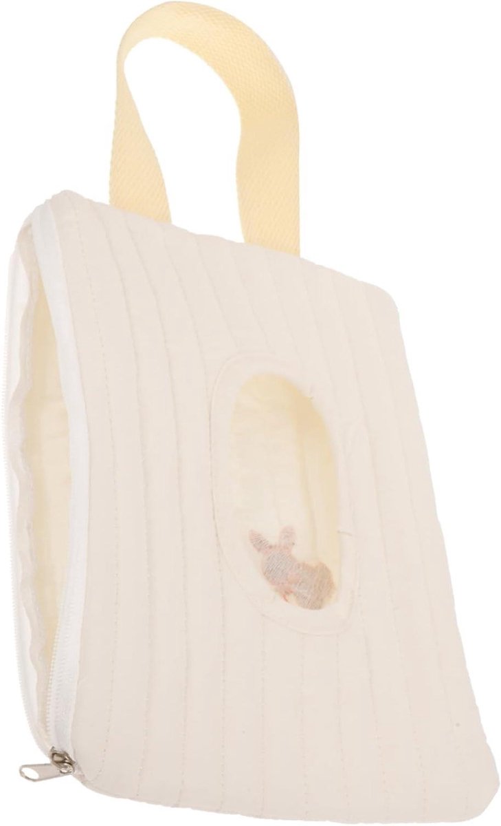 Herbruikbare Doekjes Dispenser - Draagbare Wipe Tas - Babyverzorging Onderweg - Schattig Konijn Ontwerp