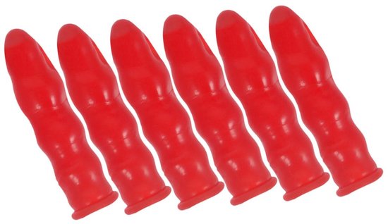 Afdichtdoppen voor Kitspuiten - Rubberen Caps - Bewaren van Kit - Herbruikbaar Ontwerp - 30 Stuks - Rood — afbeelding 2