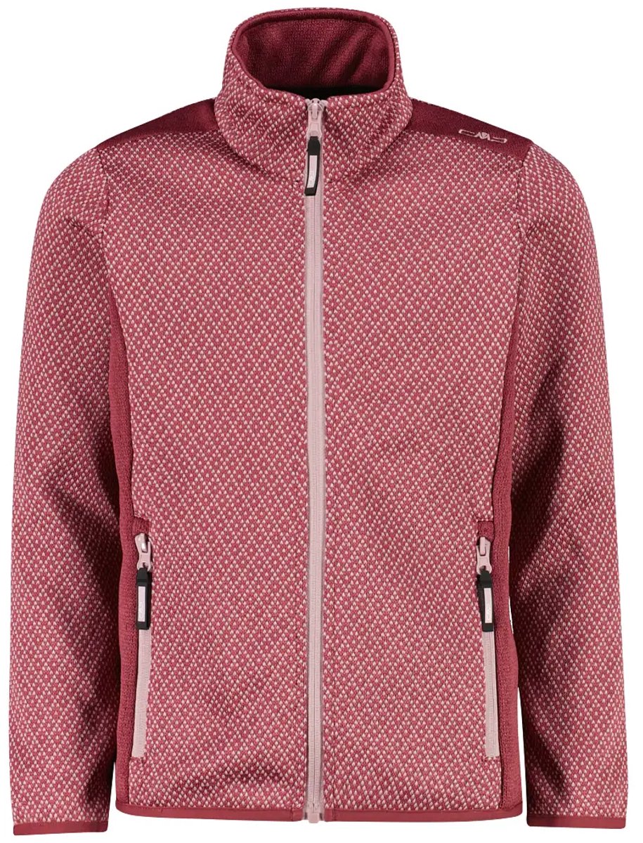 Technische Fleece Trui Meisje CMP Rood