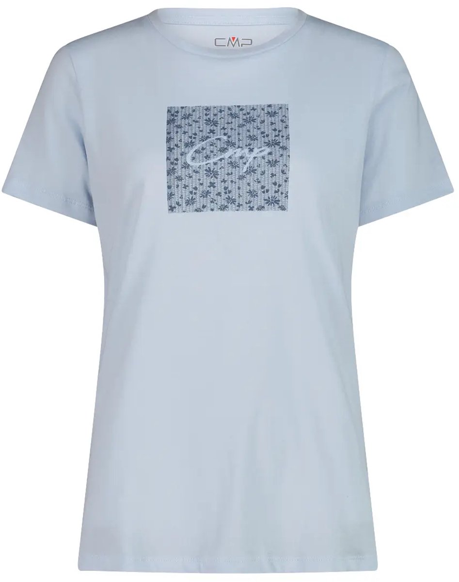 T-shirt dames CMP Organic Blauw