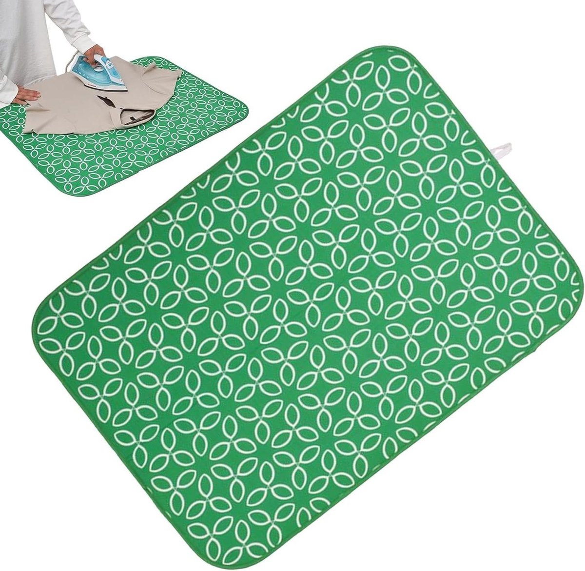 Strijkmat voor op Tafel - Strijkdeken Persmat - Snel Strijken - Hittebestendige Dikke Deel - 60x80cm - Niet gespecificeerd