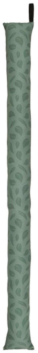 Cogex Tochtstopper - groen - stof - 80 x 8 cm - tochtrollen - polyester