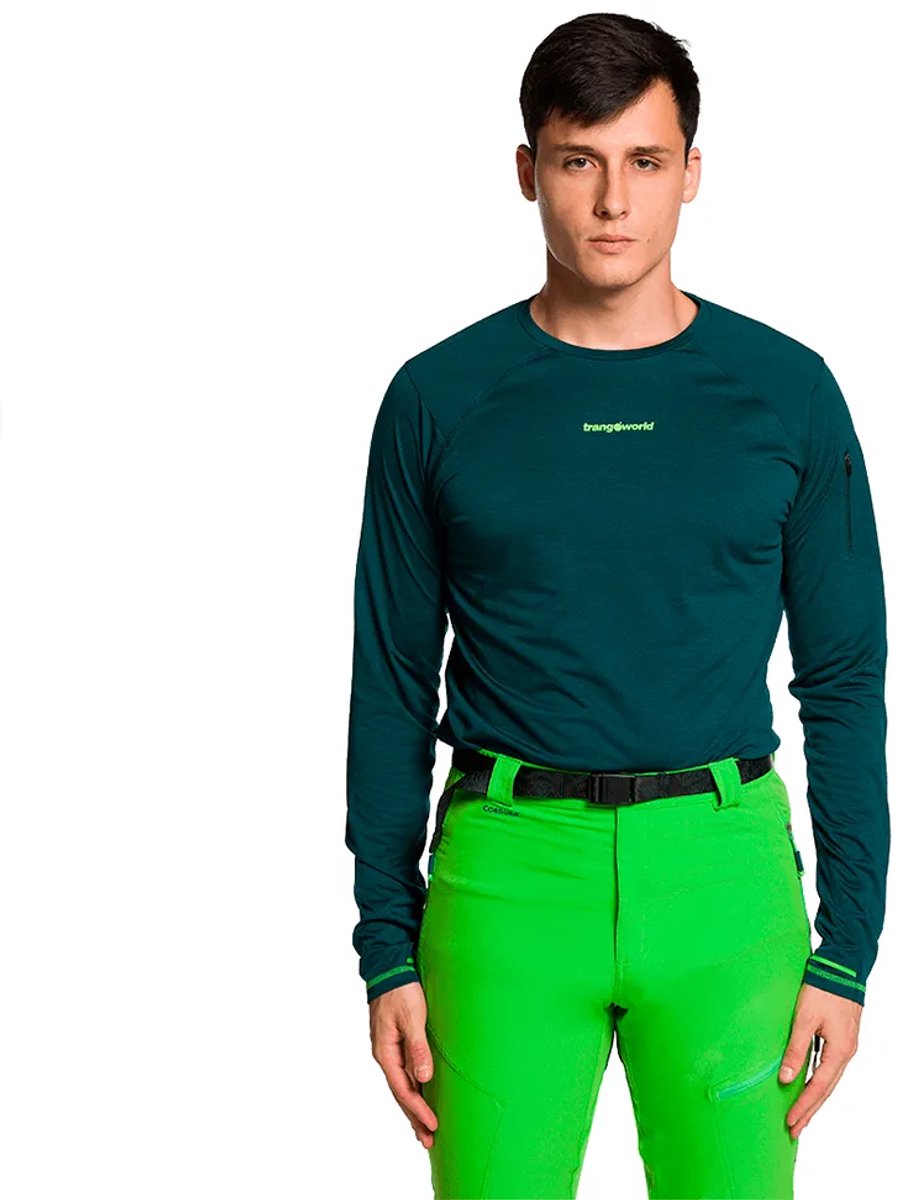 Trangoworld Trx2 Evo T-shirt Met Lange Mouwen Groen S Man