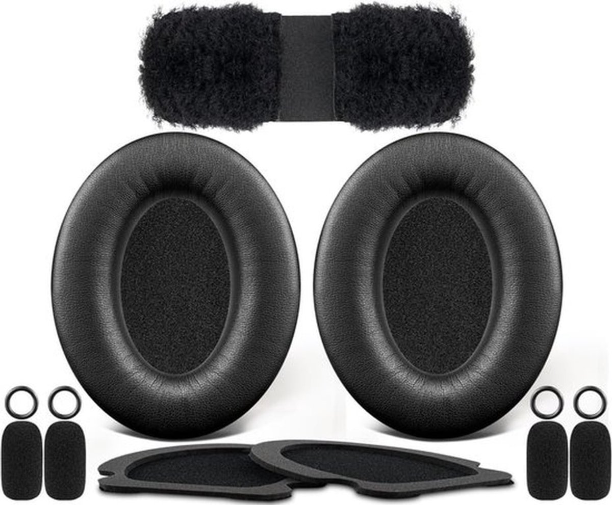 Vervangingsset voor Aviation Headset - Oorkussens, Hoofdband, Microfoonhoezen inbegrepen
