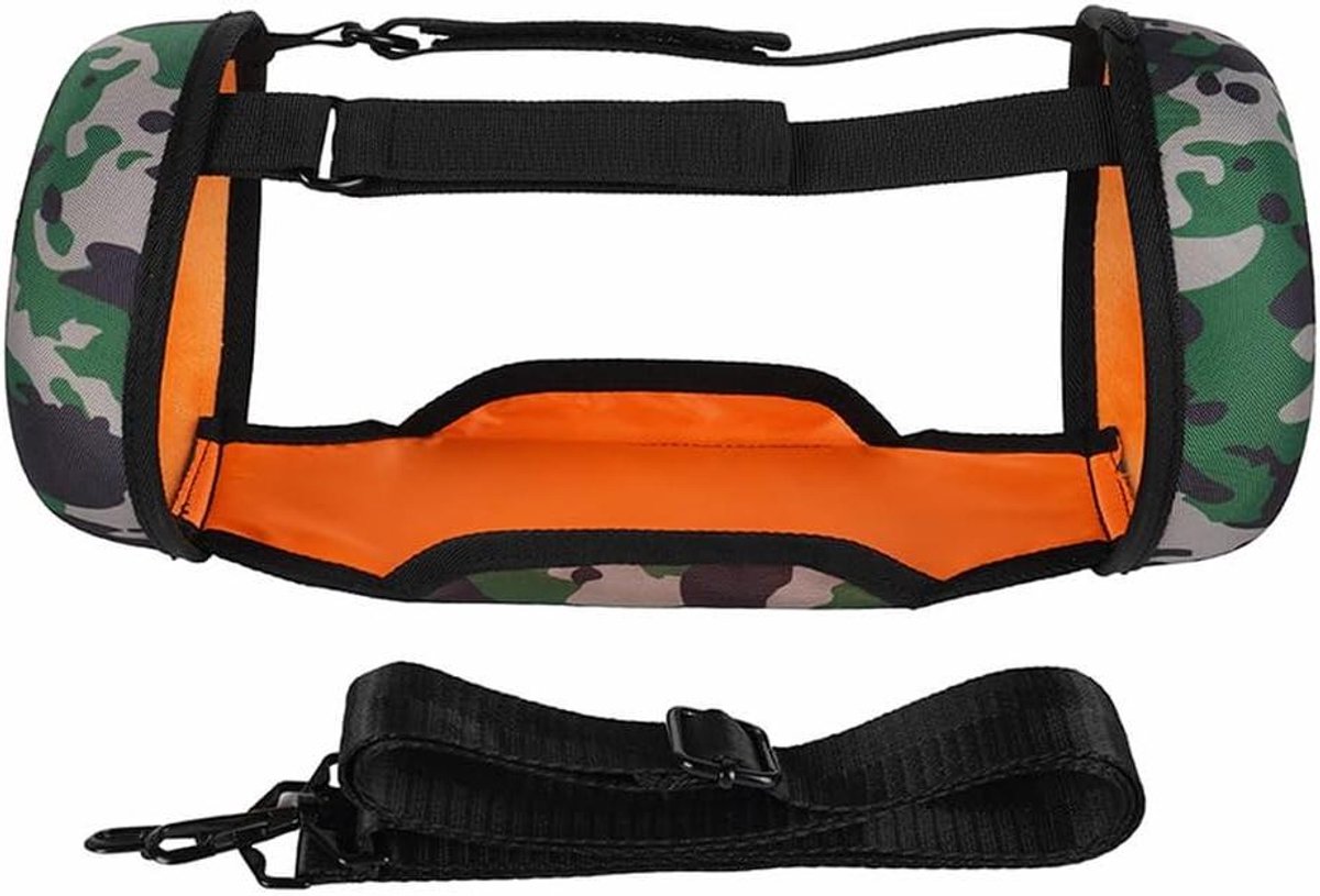 Beschermhoes Luidspreker - Draagtas Case - Outdoor Reizen - Ademend Design - 33 x 23 x 8 cm - camouflage
