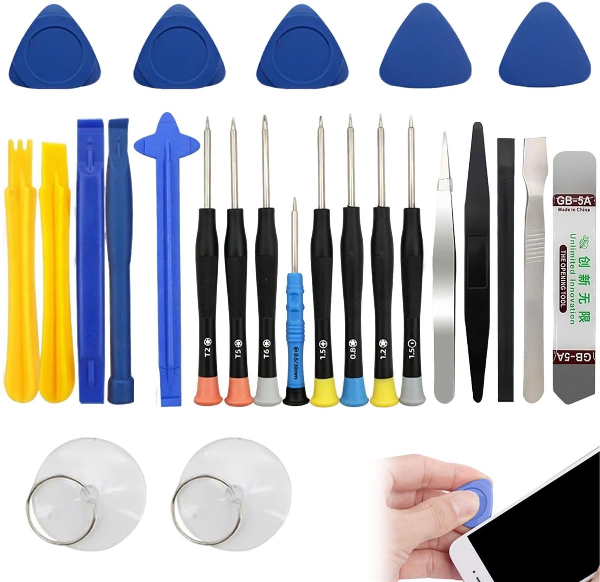 Omgoods - 25-delige Smartphone Reparatie Set met Gereedschap