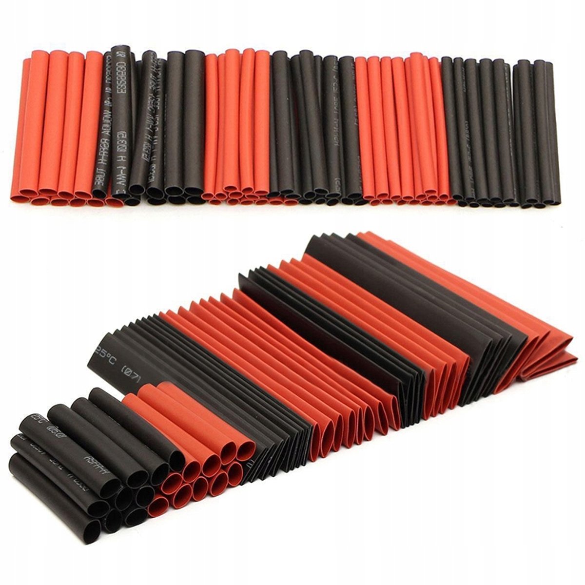 Rosfix Krimpkous Set 127 Stuks - Polyolefine 2:1 - Temperatuurbereik -55°C tot +125°C