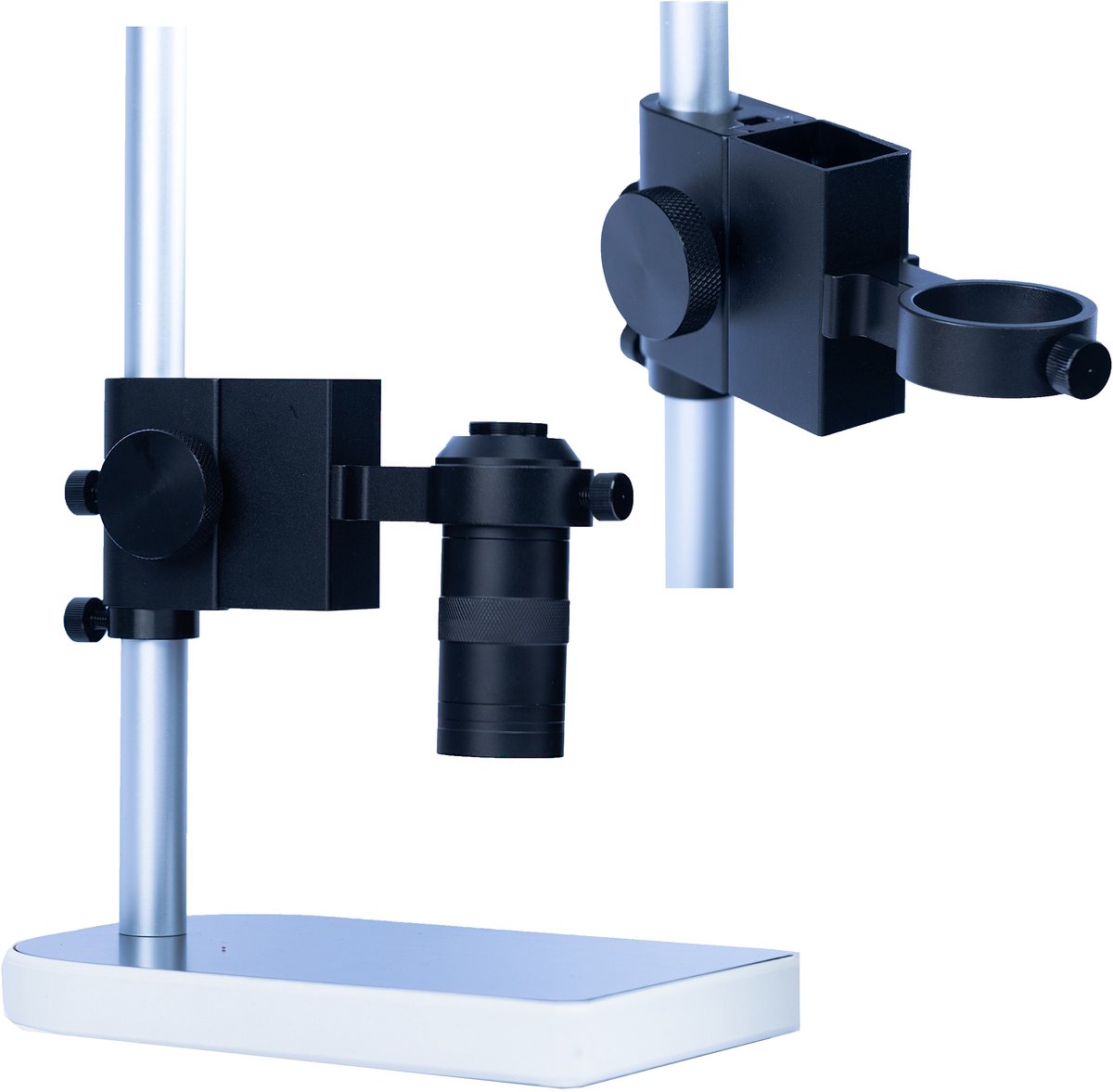 Rosfix Microscoopplatform Houder ODM-100X - Aluminiumlegering, Duurzaam - Ø40 mm, 29 cm Draagstang