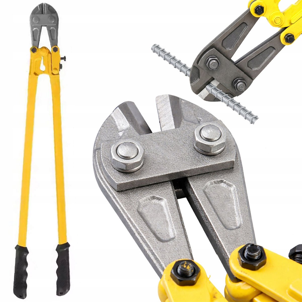 Rosfix Bolttang 24” - Gehard Staal Snijkop, Antislip Houder - 0–8 mm - 600 mm voor Professioneel