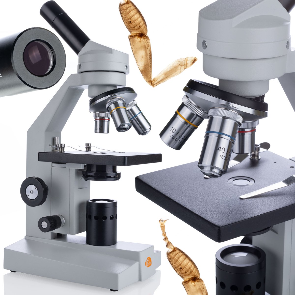 Rosfix Biologisch Microscoop Uran Pro MBUP - Monokulair Gekantelde Kop 45°