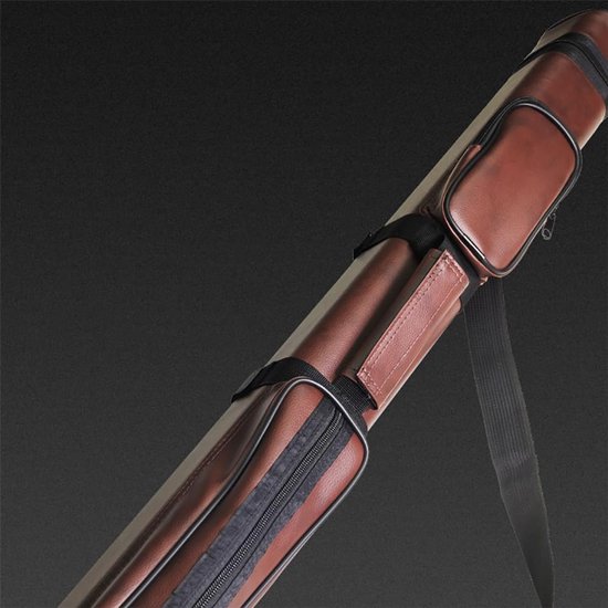 Poolkeu Etui - Keutas Biljart - Biljart Keu Beschermen - Ruimte voor 2 Keuen - Tot 86 cm - Zwart — afbeelding 4