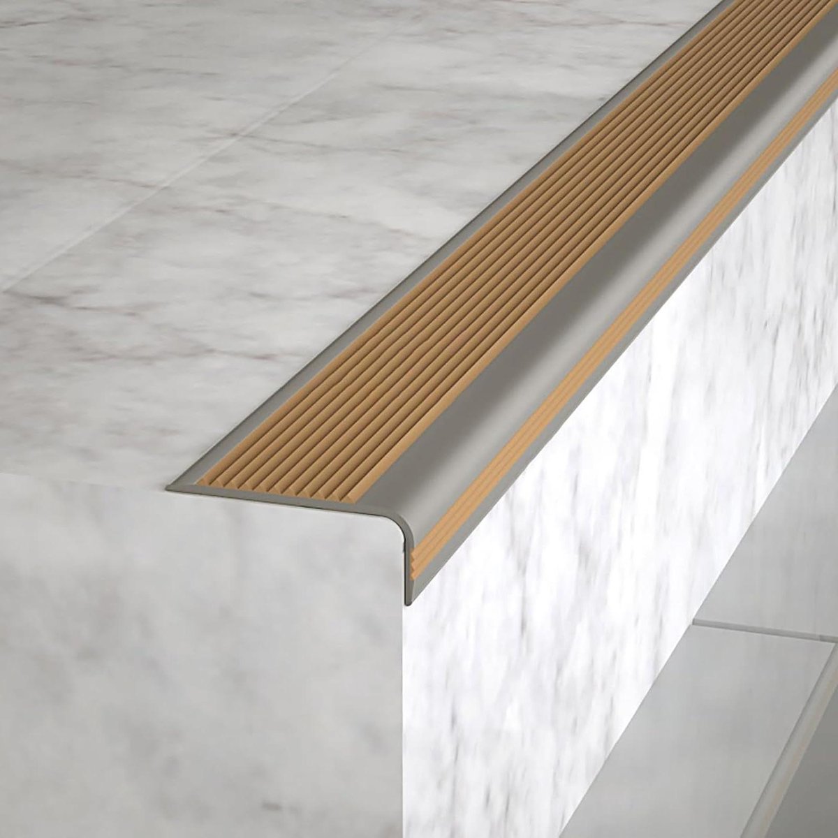 Antislip Traptreden - Trapneus Strips - Veilig Lopen - L-vormig Ontwerp - N.v.t. - Zwart