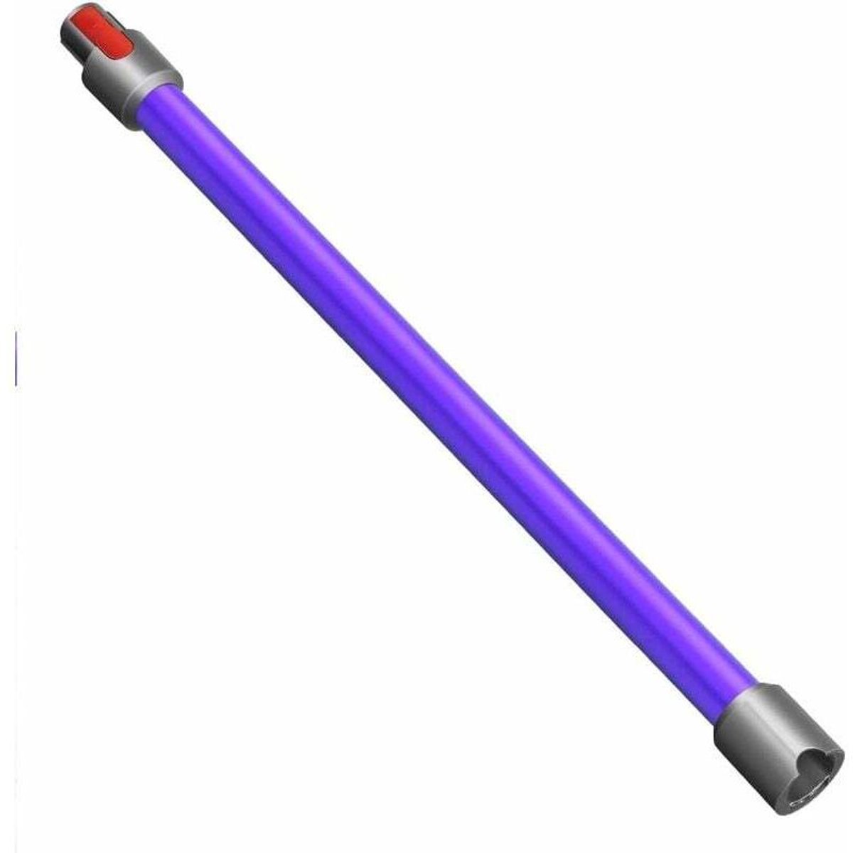 Geschikt voor Dyson V11 V15 V10 V7 V8 draadloze stofzuigers met verlengbuis, aluminium verlengstang (paars).