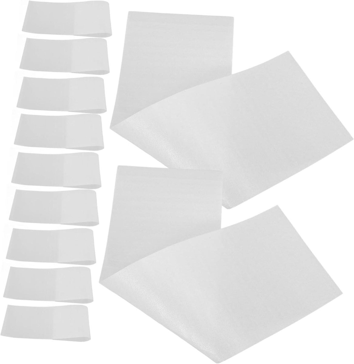 Haarverfpapier - Permanentpapier Kappers - Haar Verven - Scheidend Haar - 40 cm - Wit
