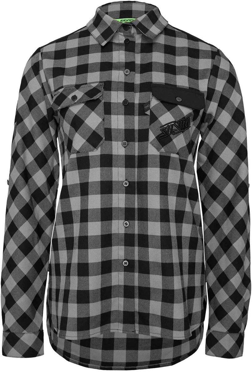 Damesblouse met lange mouwen Silvini Briona Zwart