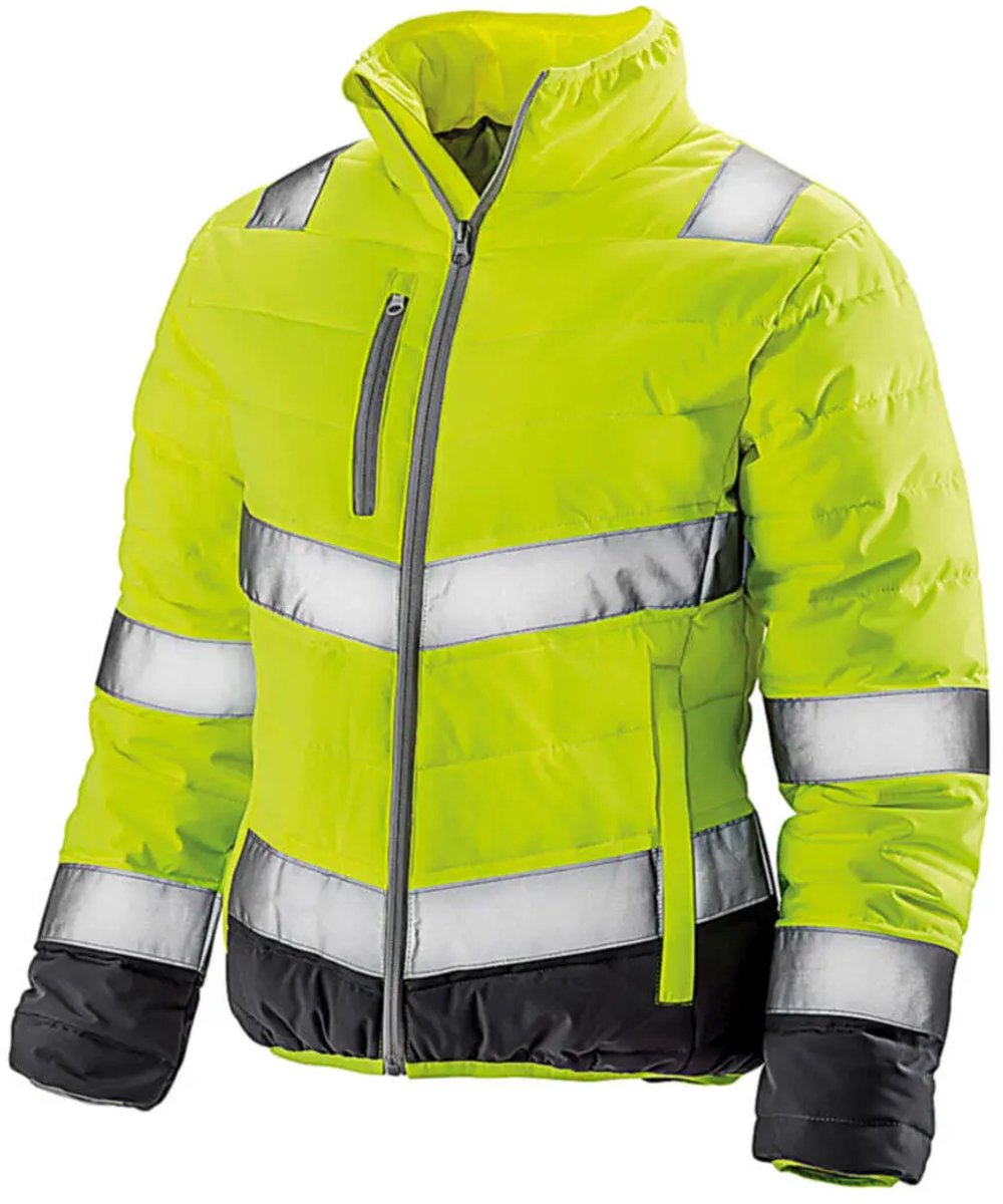 Regatta Women´ Soft Padded Safety Jacket RT325F Fluorescent Grijs