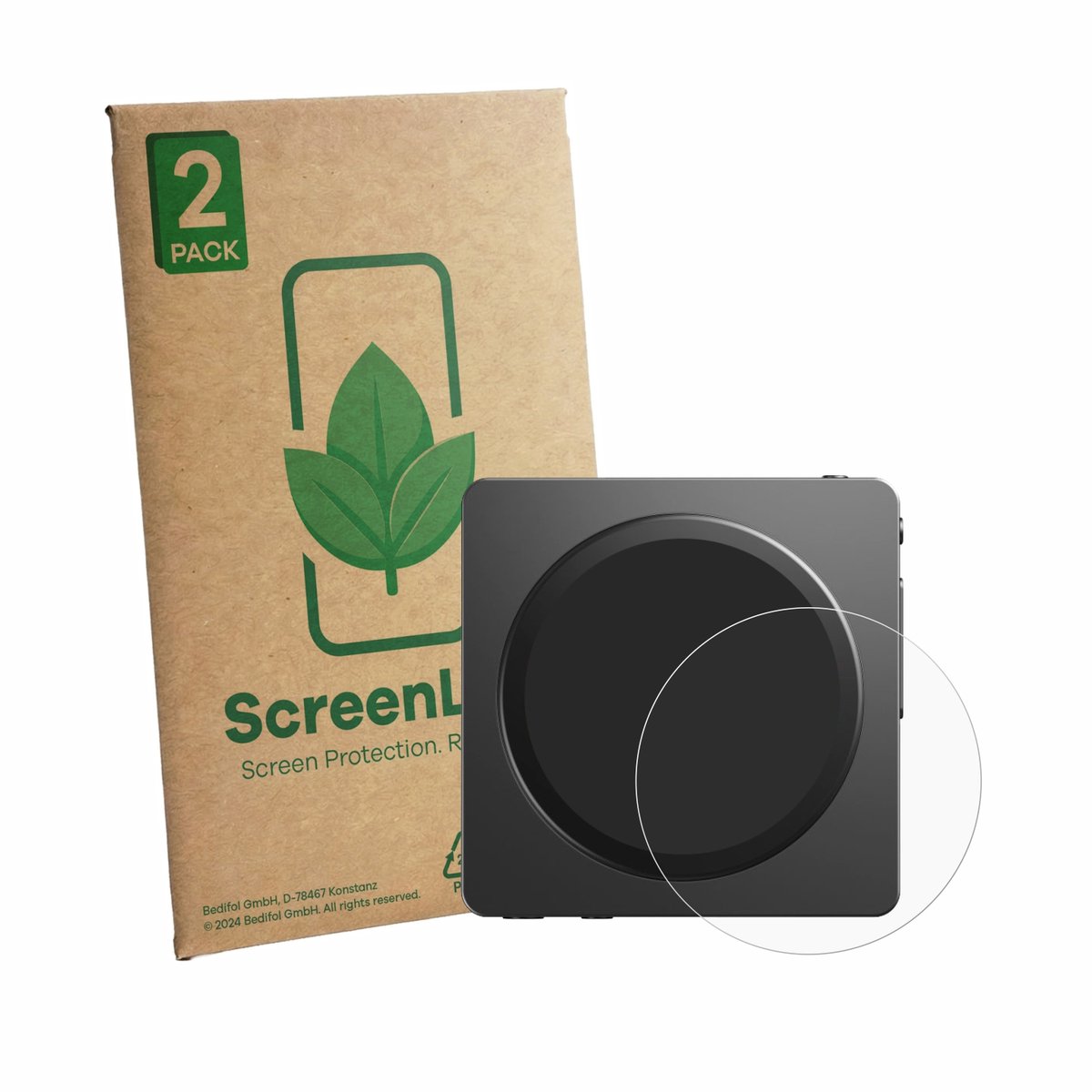 2 Stuks Screenprotector voor FiiO SnowSky Disc - Hoogwaardige Beschermfolie transparant