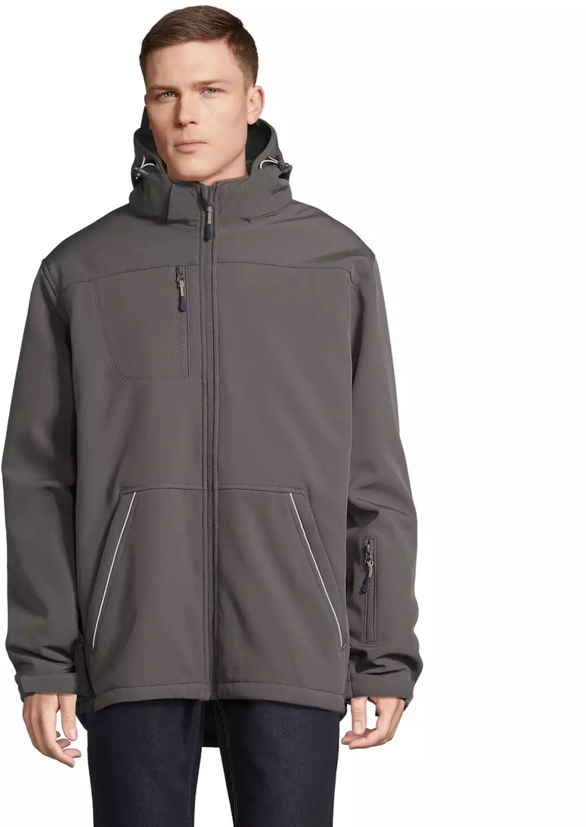 SOL'S Men´s Rock Padded Softshell L843 - Charcoal Grey (Solid) - S