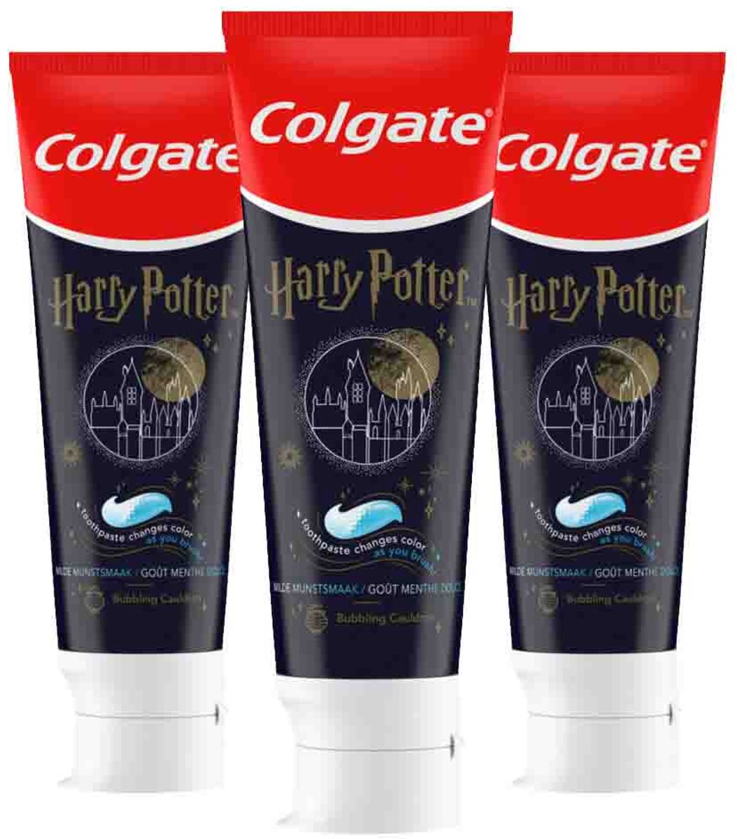 Colgate - Tandpasta Kids Harry Potter - 3 x 75 ml - Voordeelverpakking