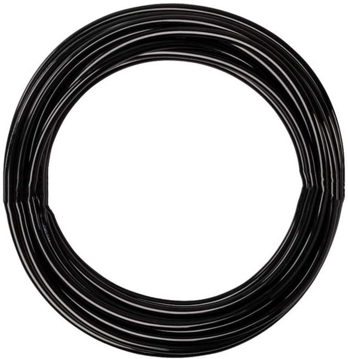 Persluchtslang 12m - Flexibele Luchtslang - Polyurethaan - 10mm/6,5mm - Hoge Drukvastheid - Zwart