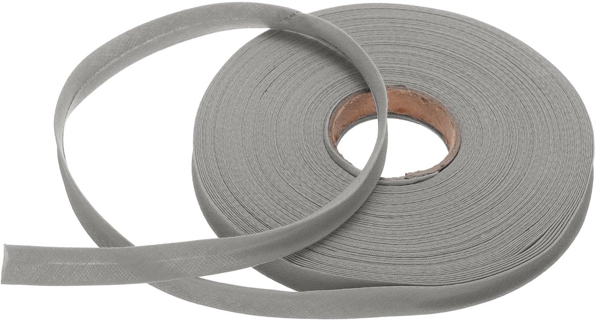 Schrägband van Polyester 12 mm - 23 m voor Naaien en Handwerken