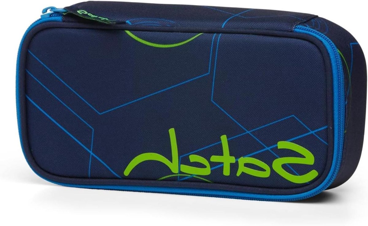 Etui - Pennendoos Pennenetui - Schoolspullen Organiseren - Veelzijdig Binnenvak - 13 Liter - Blauw
