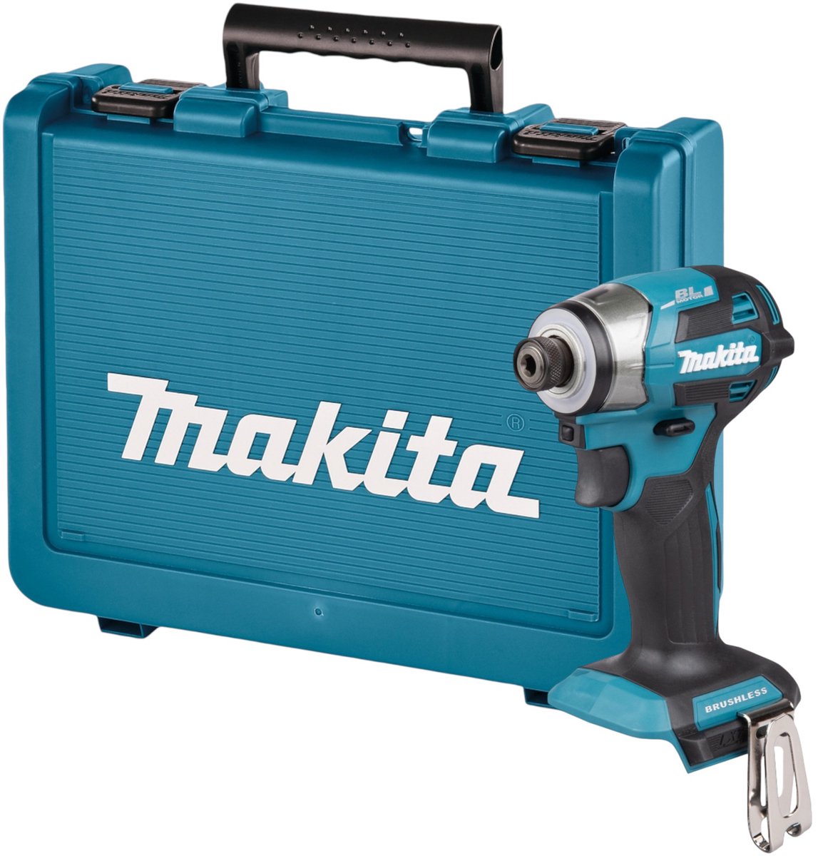 Makita DTD 173 ZE accu-slagmoersleutel 18 V 180 Nm 1/4" borstelloos + koffer - zonder accu, zonder oplader