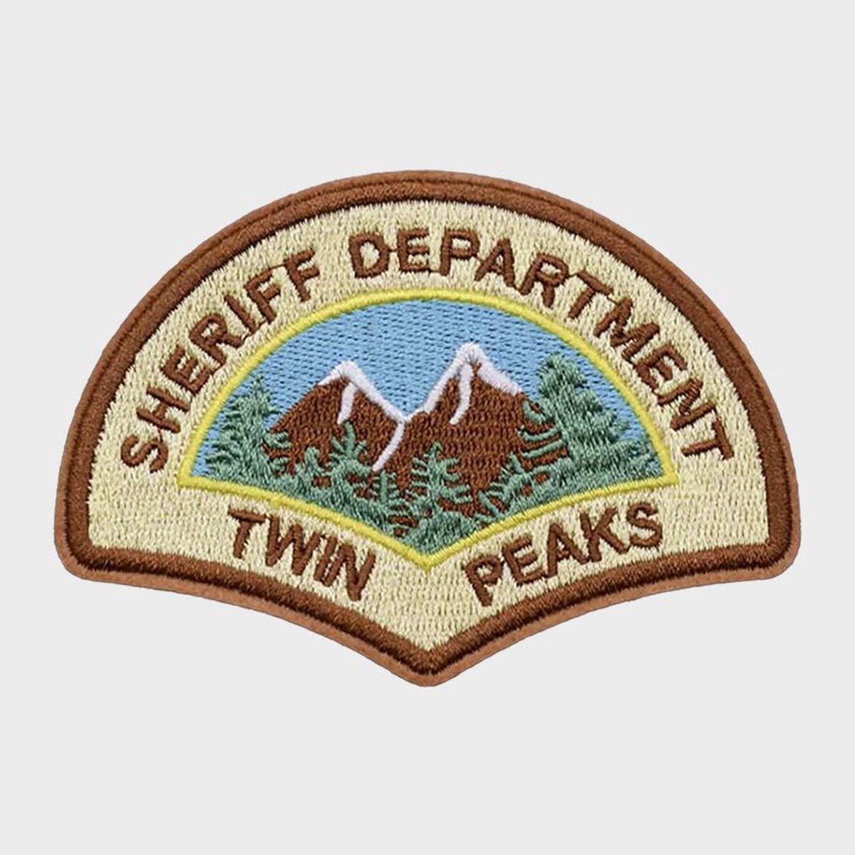 Patchy® – Twin Peaks Strijk Embleem Patch 9.5 x 6.5 cm
