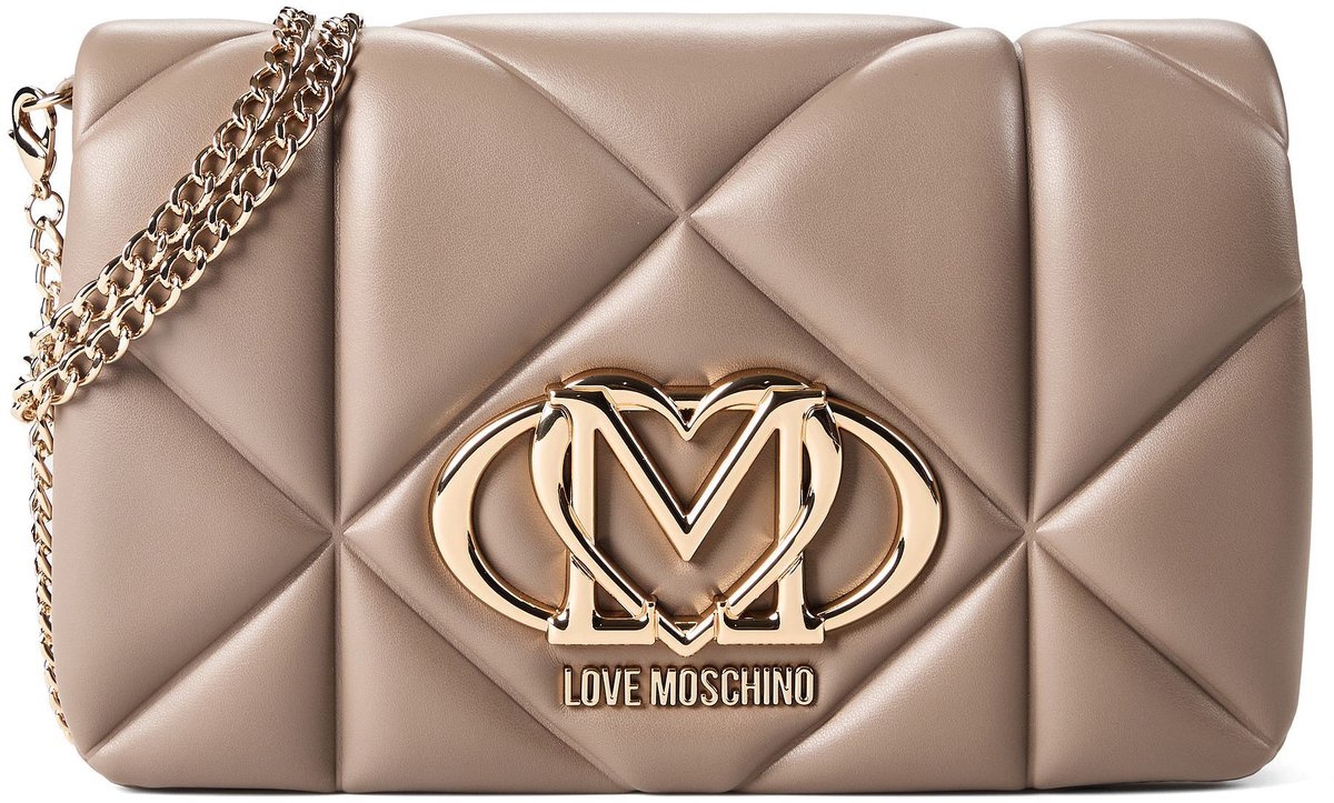Love Moschino Smart Daily Crossbody tas 24 cm - Dames - sabbia