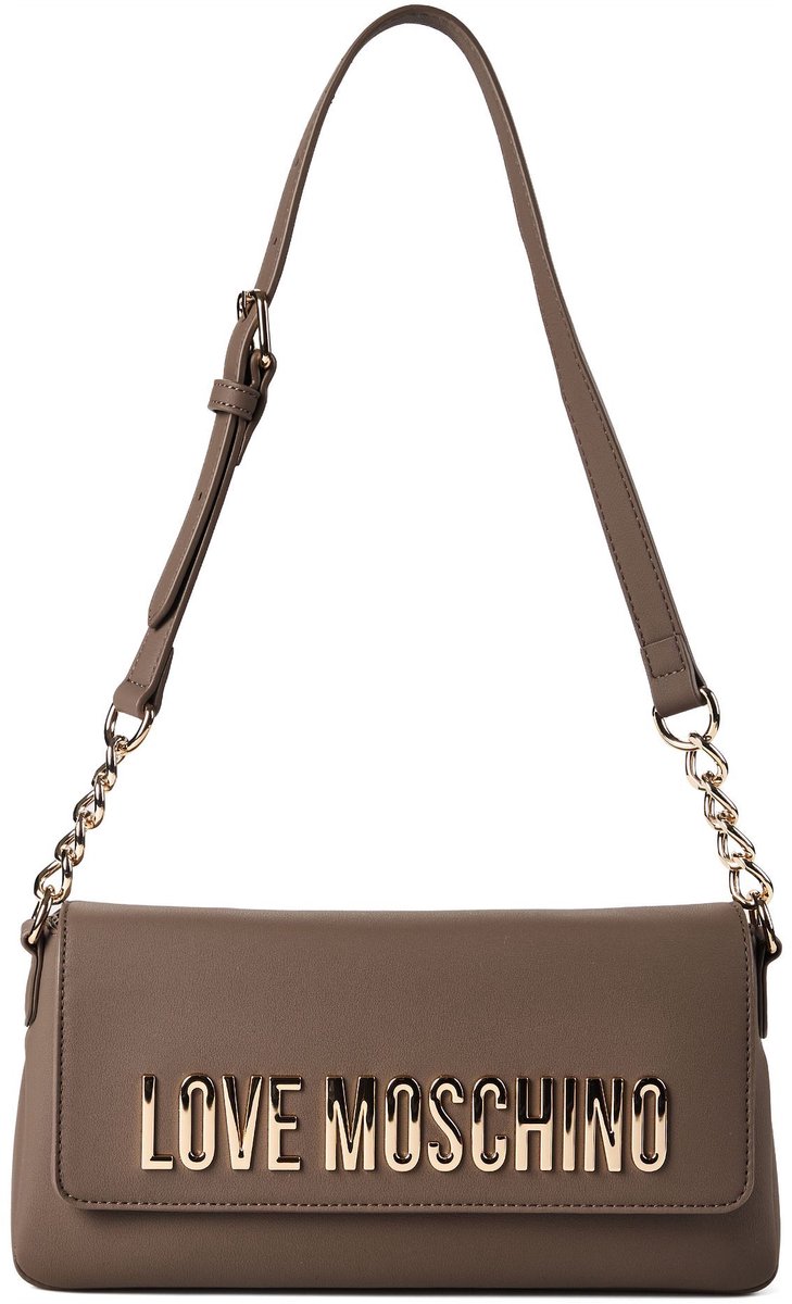 Love Moschino Schoudertas 28.5 cm - Dames - fango